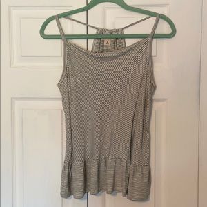 Striped tank top